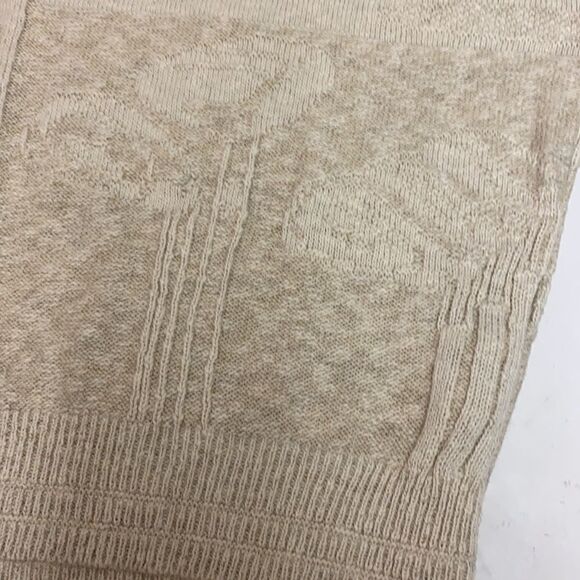 NWT Vintage 80s Cypress Links Golf Scenery Knit Crewneck Sweater Size XL - Picture 7 of 12